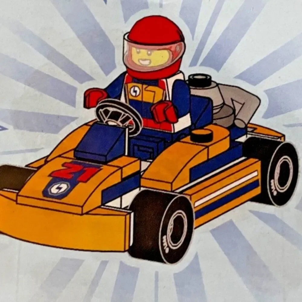 3 LEGO Sets: 75333 Star Wars Starfighter, 76914 Ferrari, 60400 Go Karts -Manuals - Picture 13 of 14